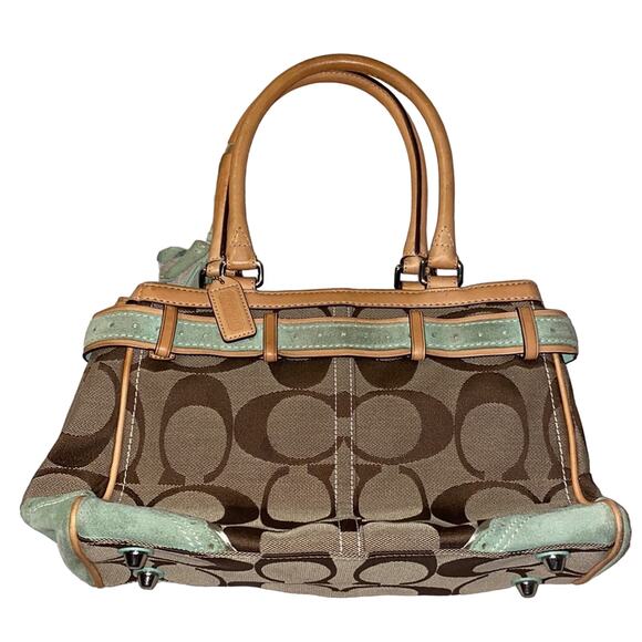 Vintage Coach Signature Fish Purse - Picture 2 of 7